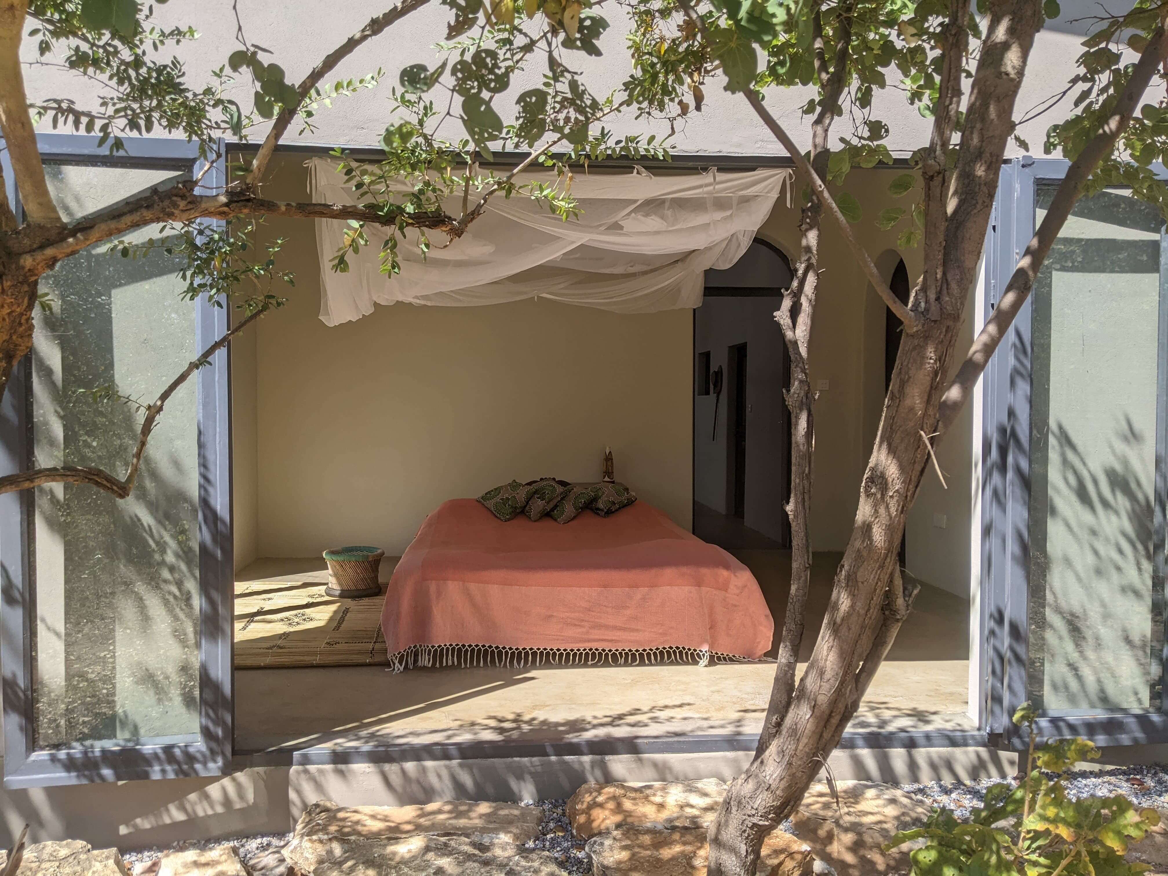 the honey house verandah